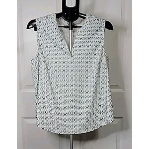Womens Eddie Bauer Split Neck Blouse, Size Large